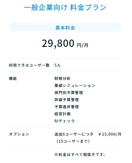 料金プラン