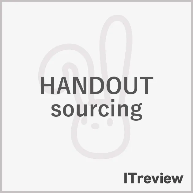 HANDOUT sourcing