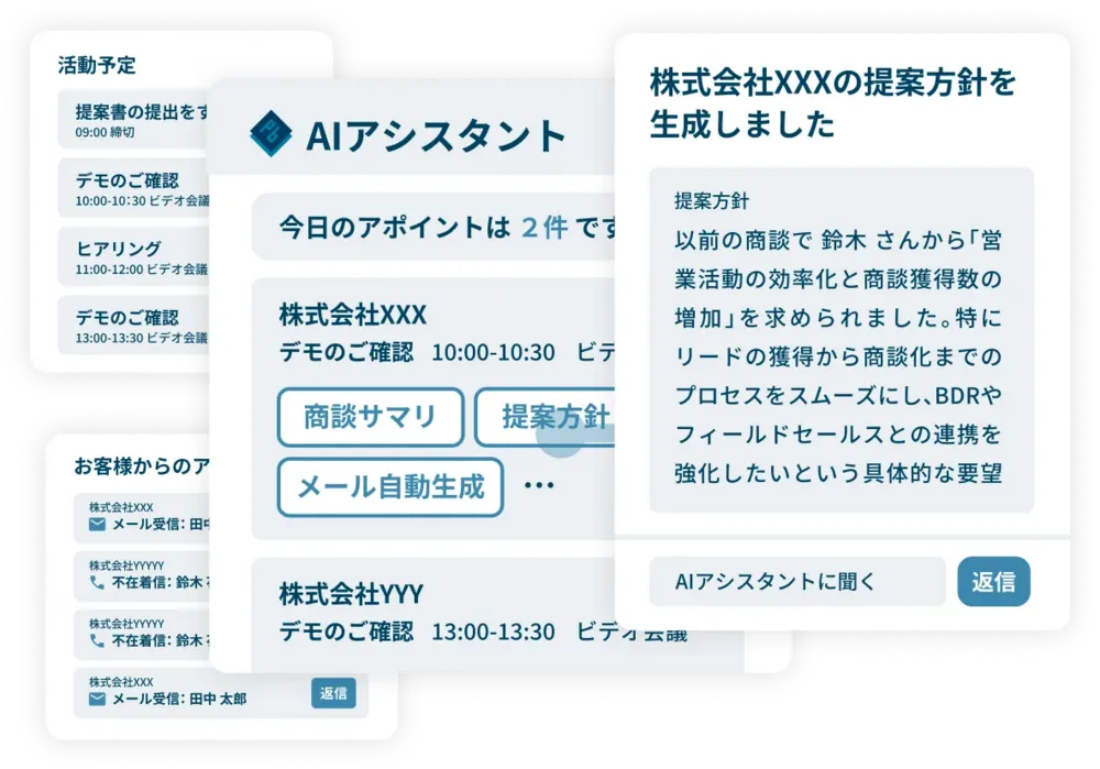 AI アシスタント