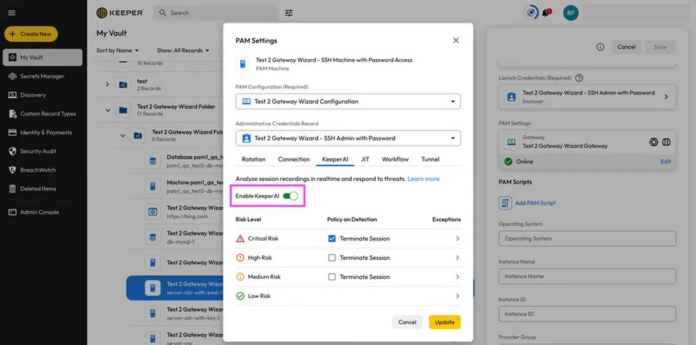KeeperAIで特権アクセス監視を革新