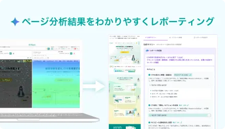 SiTest LP AIレポート® | レポート作成時間を大幅カット