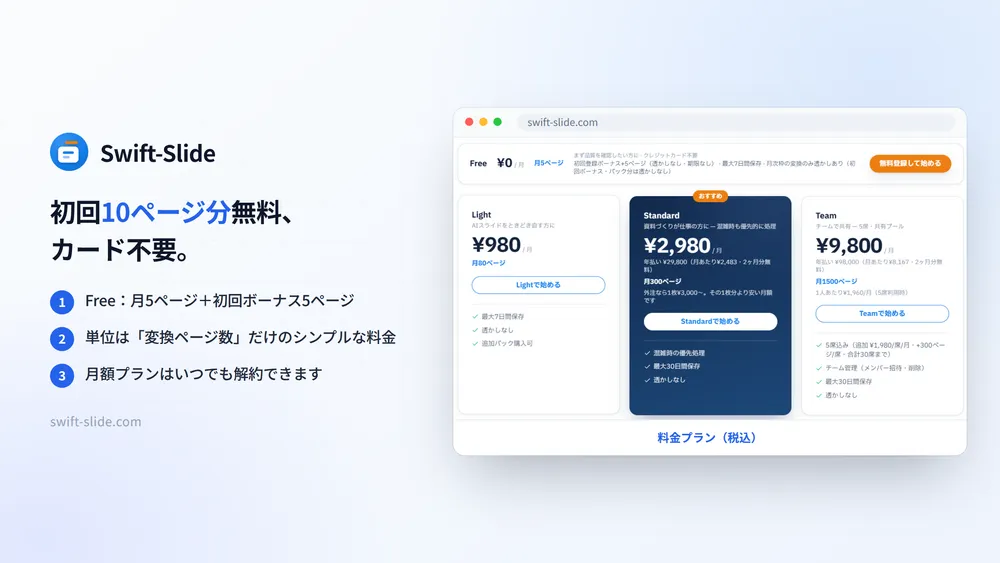 料金プラン