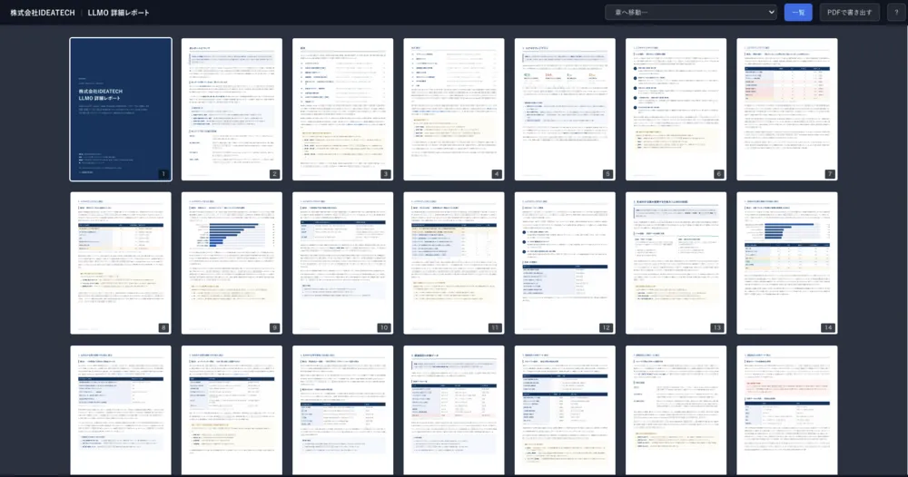 IDEA LLMO Intelligence Report