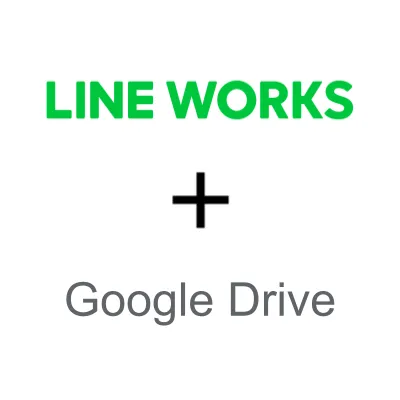 LINE WORKS to Google Drive