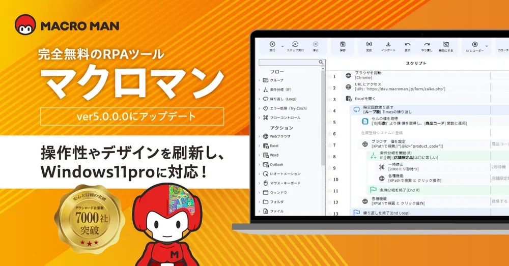 マクロマンが新しくなりました！2024.7.1