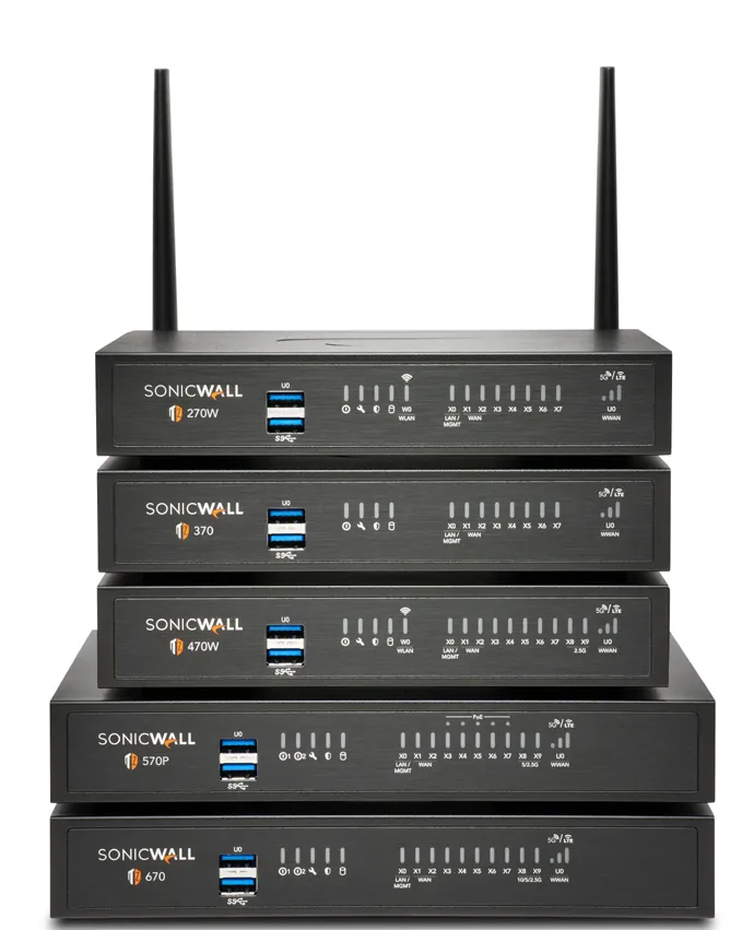 SonicWall 次世代ファイアウォール TZシリーズ