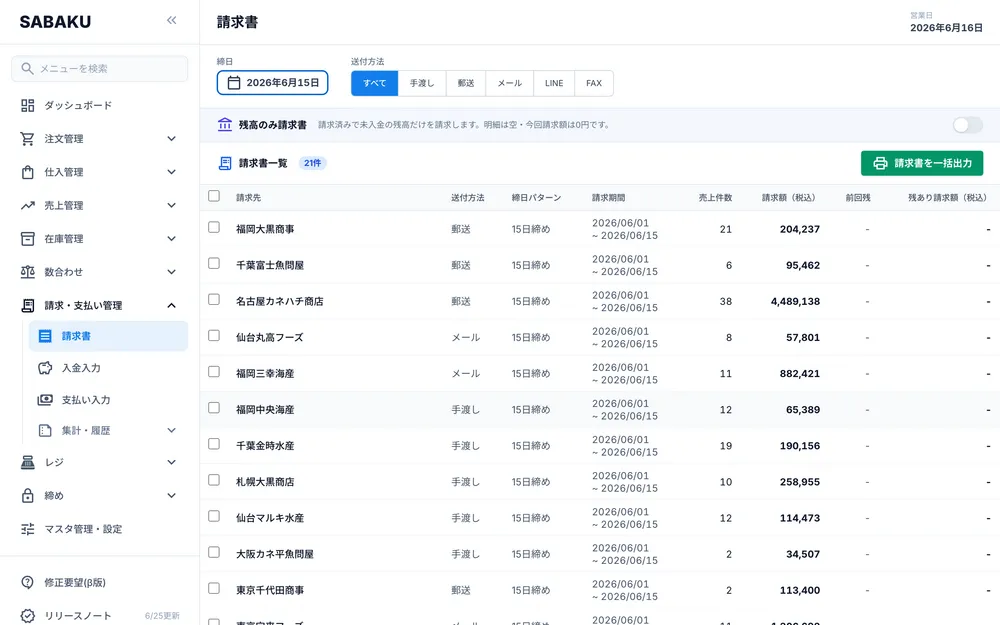 請求書
