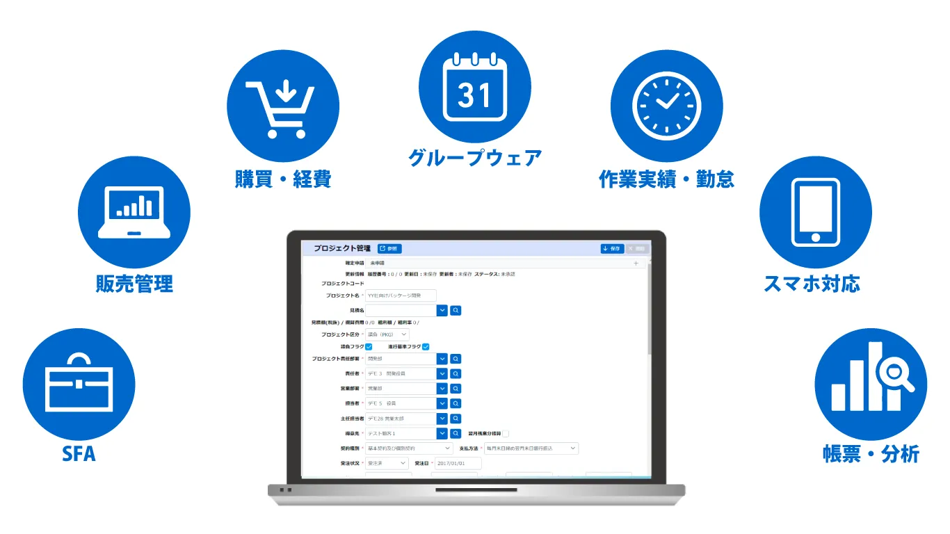 MA-EYESの豊富な標準機能