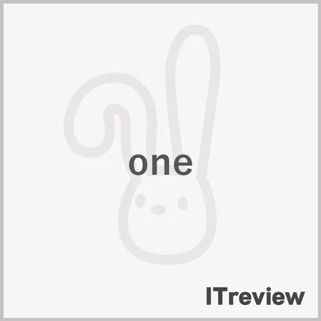 one