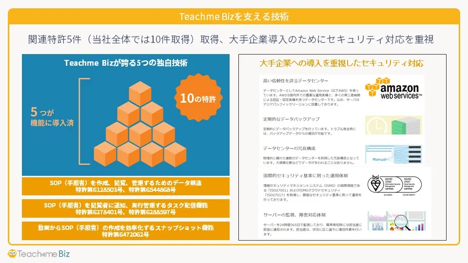 Teachme Bizを支える技術とは