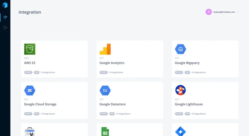 豊富なデータソース