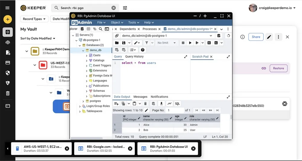 Keeperのリモートブラウザ分離でウェブアクセスを完全分離