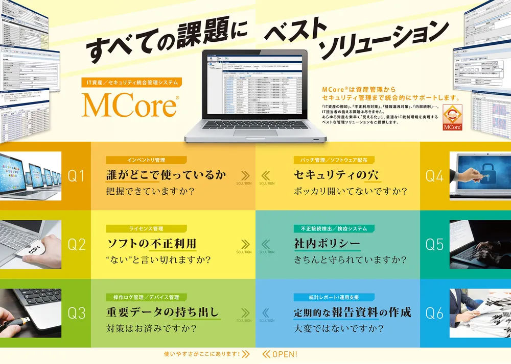 MCoreの機能概要