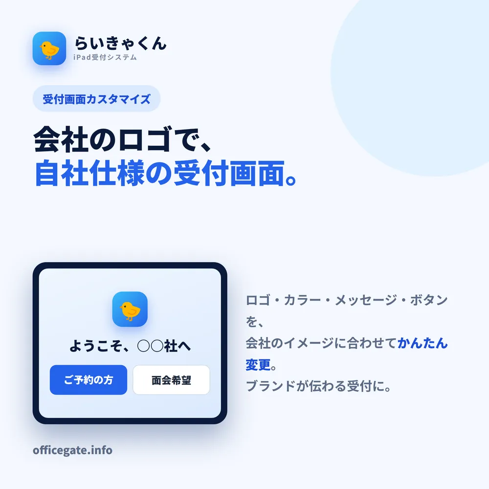 iPad1台にアプリを入れるだけ