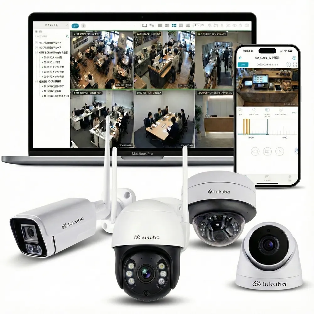 多様なニーズに応えられるカメララインナップの用意