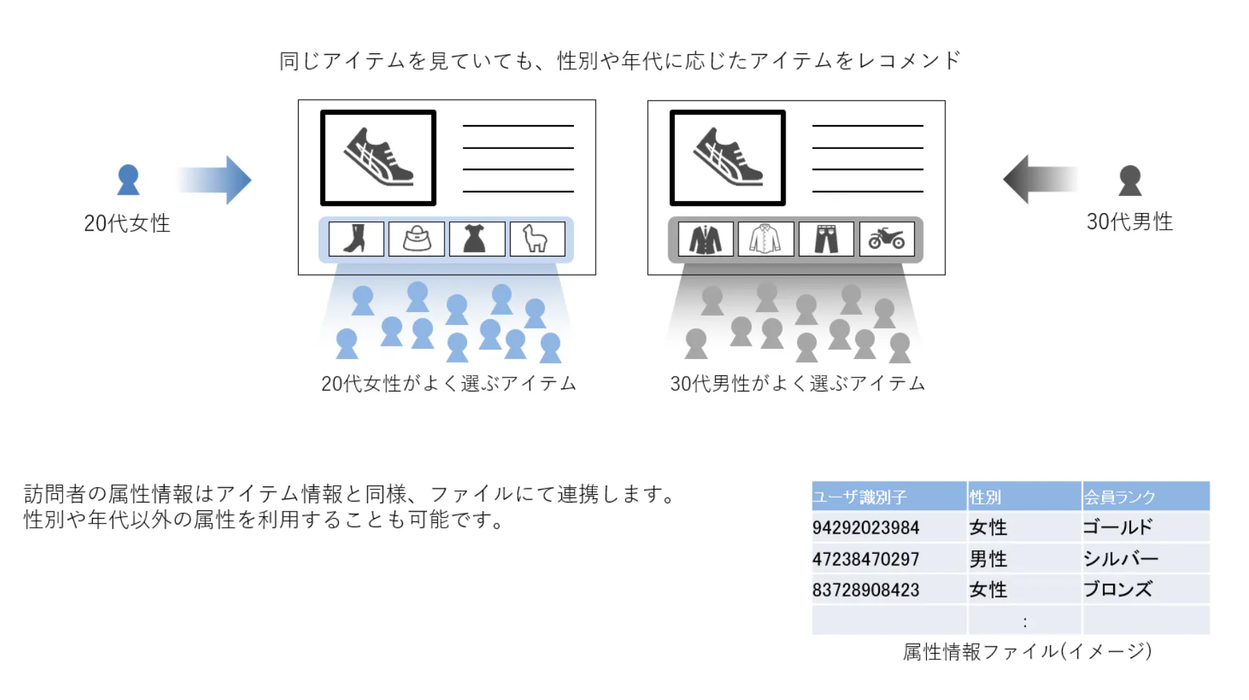 訪問者属性分析