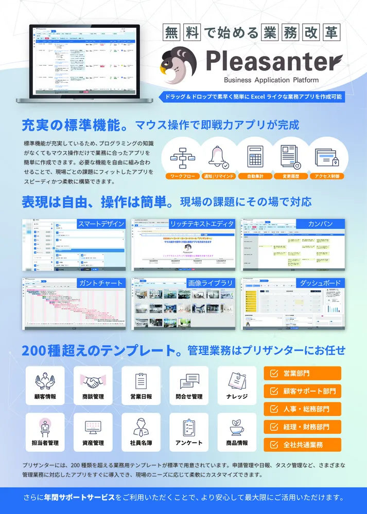 プリザンター製品紹介資料
