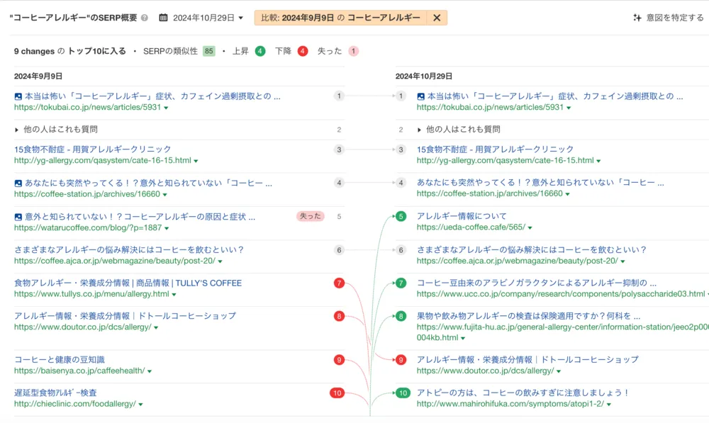 SERP 機能