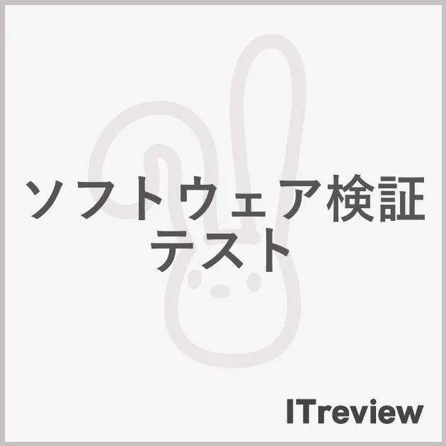 ソフトウェア検証テスト