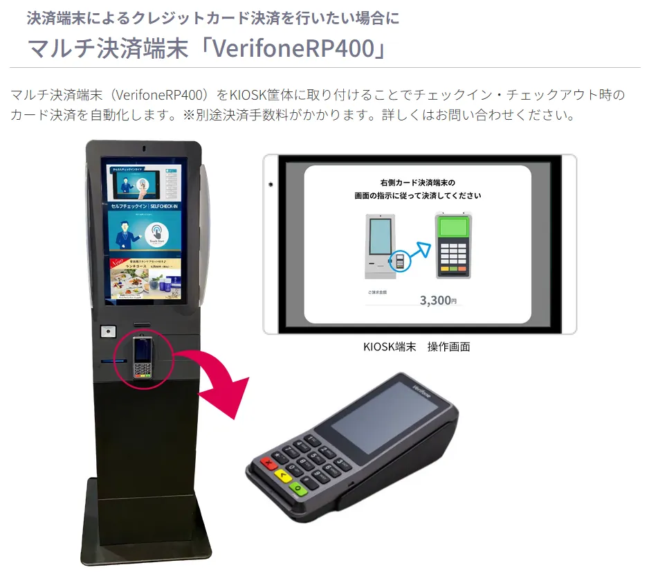 オプション　マルチ決済端末