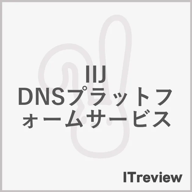 IIJ DNSプラットフォームサービス