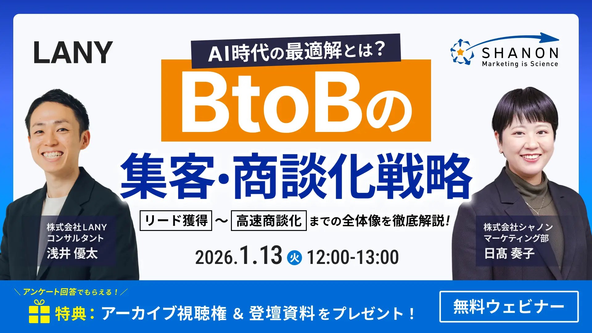 AI時代の最適解とは？ BtoBの集客・商談化戦略｜リード獲得〜高速商談化までの全体像を徹底解説！