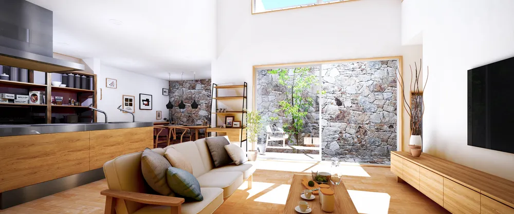 Walk in home V-Ray 画像